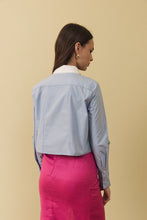 Cargar imagen en el visor de la galería, Camisa Sky Celeste