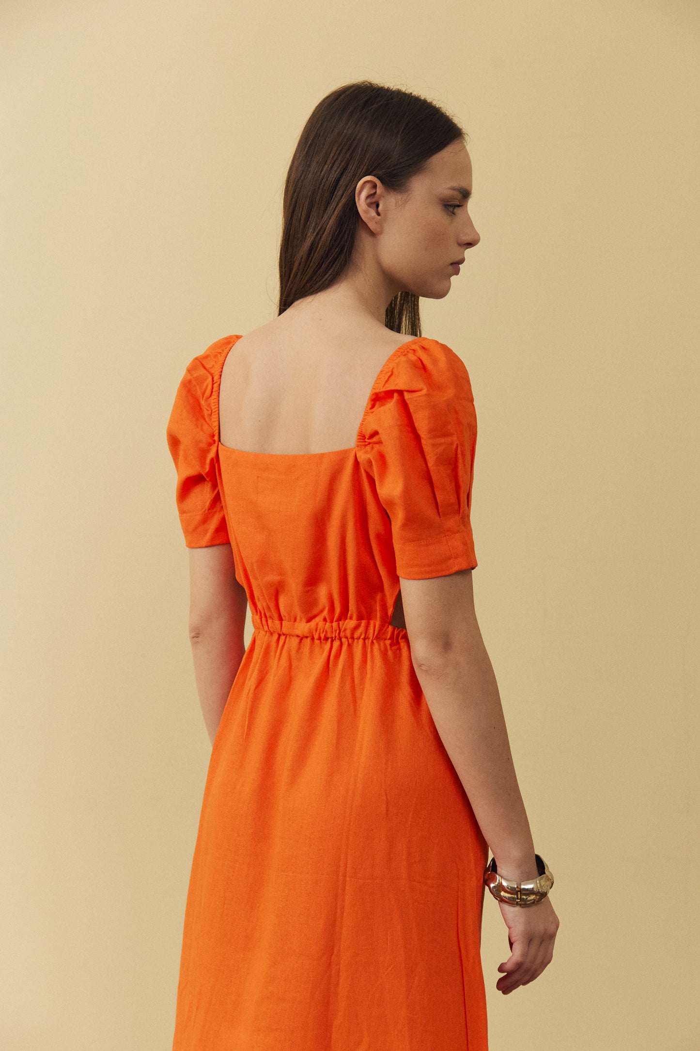 Vestido Artemisa Naranja