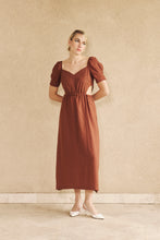 Cargar imagen en el visor de la galería, Vestido Artemisa Marron