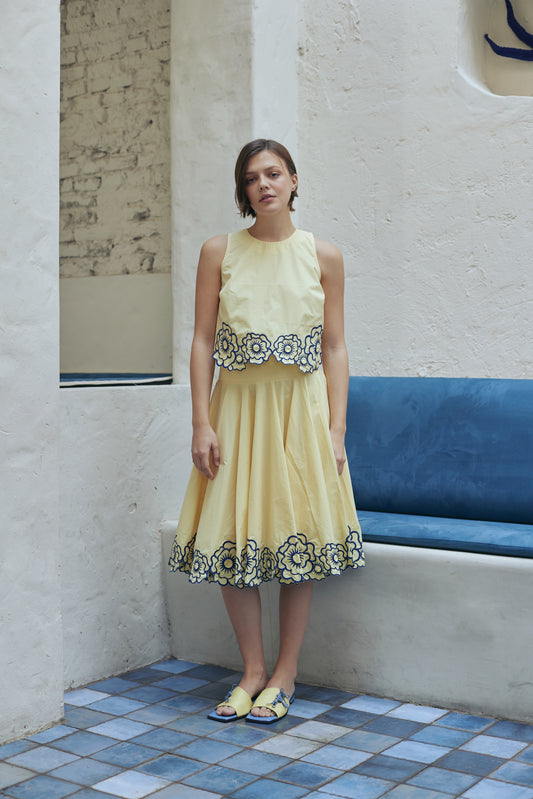 Falda Astro Amarillo