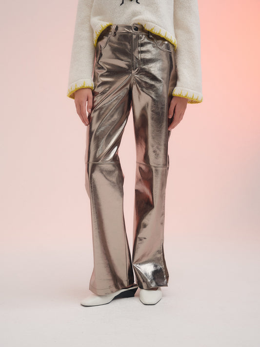 Pantalón Billie Metalizado