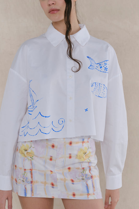 Camisa Paint Peces