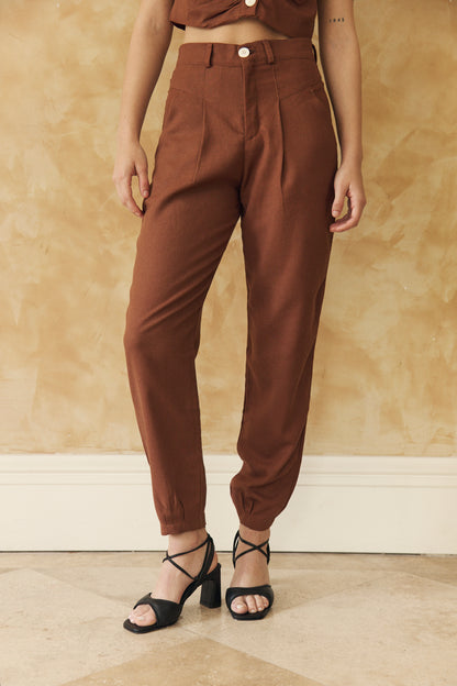 Pantalón Artemisa Marrón