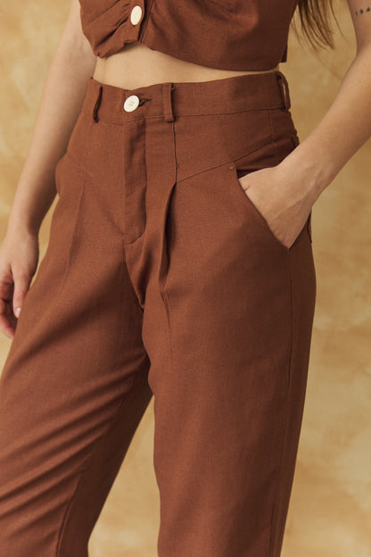 Pantalón Artemisa Marrón