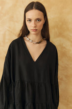 Cargar imagen en el visor de la galería, Vestido Bari Negro