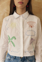 Cargar imagen en el visor de la galería, Camisa Sky Offwhite