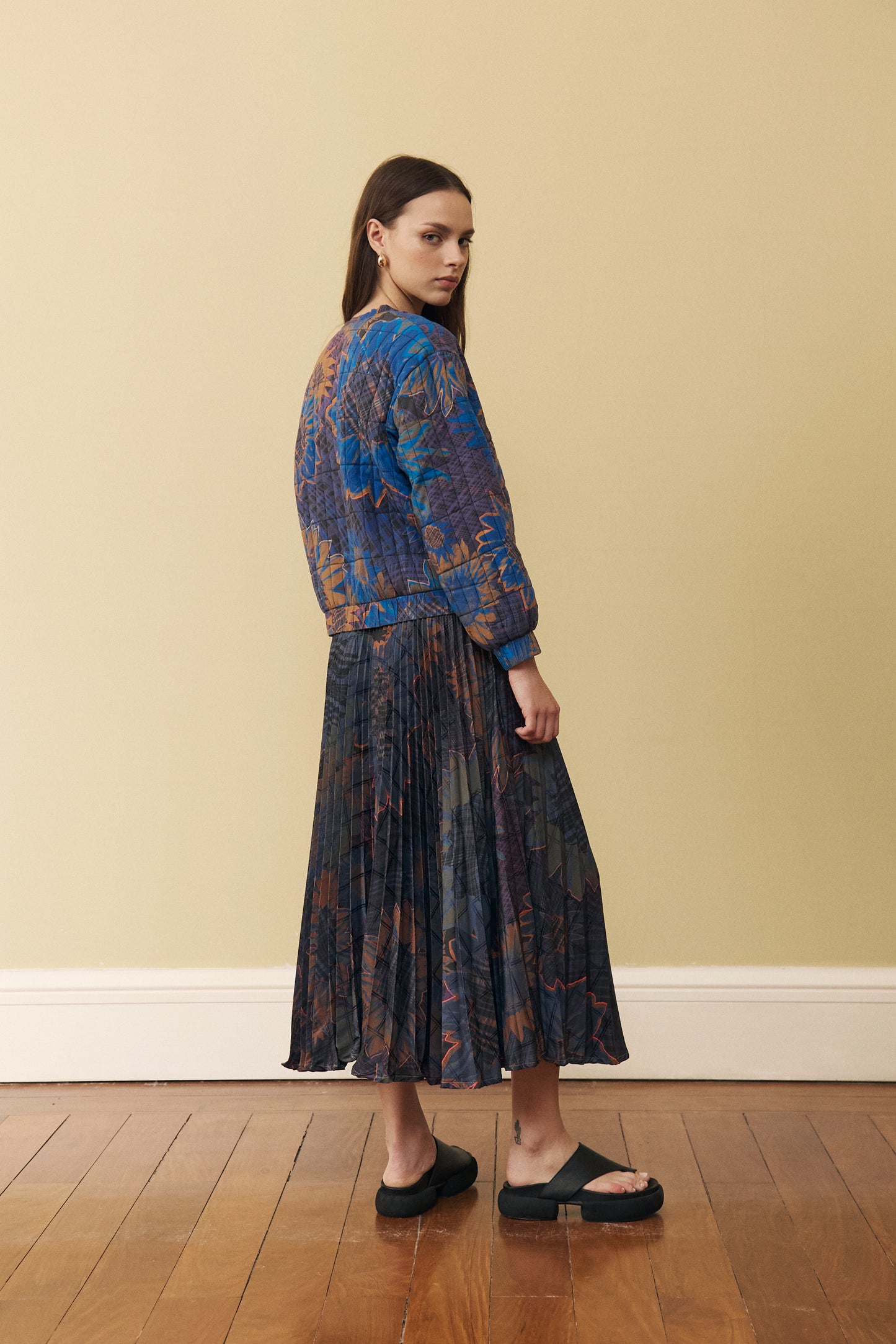 Falda Lester Azul