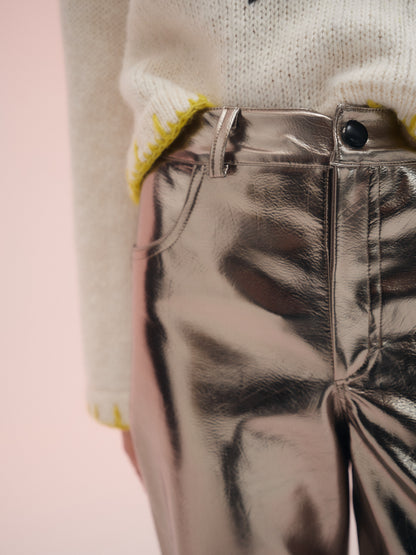 Pantalón Billie Metalizado