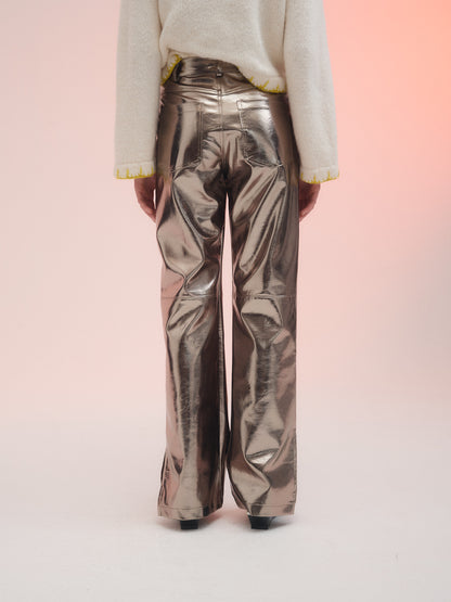 Pantalón Billie Metalizado