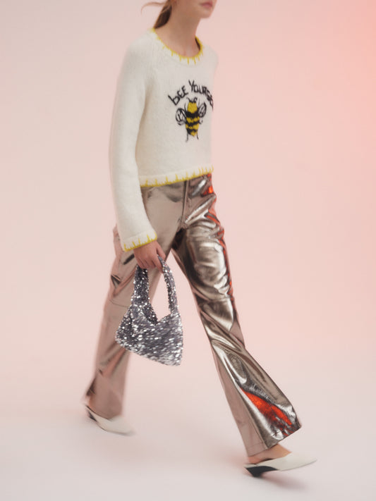 Pantalón Billie Metalizado