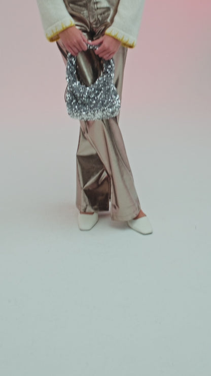 Pantalón Billie Metalizado