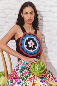 Top Mandala Negro